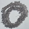16-inch Strand of Dyed Black Diamond Glass Chips